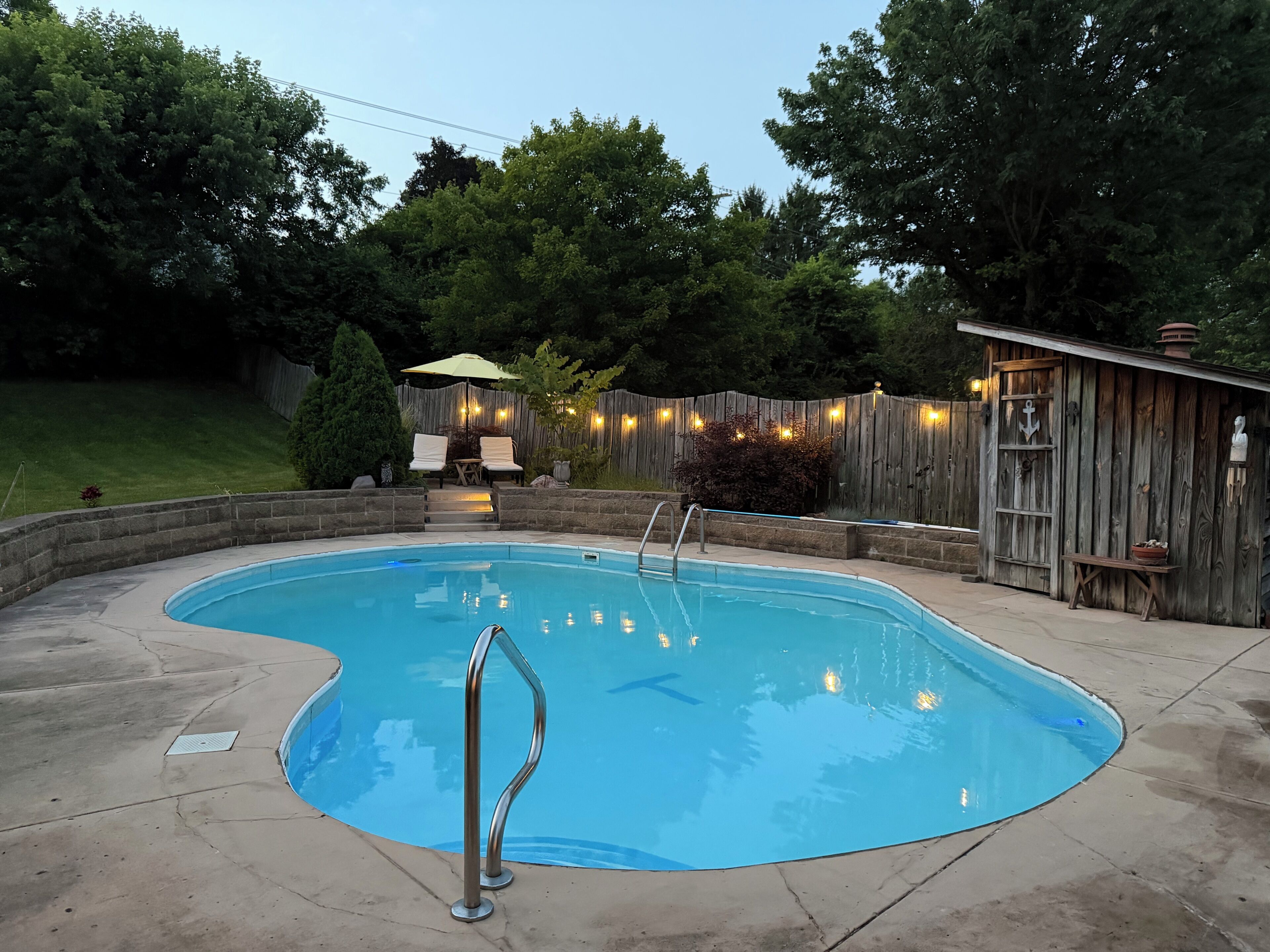 Outdoor pool