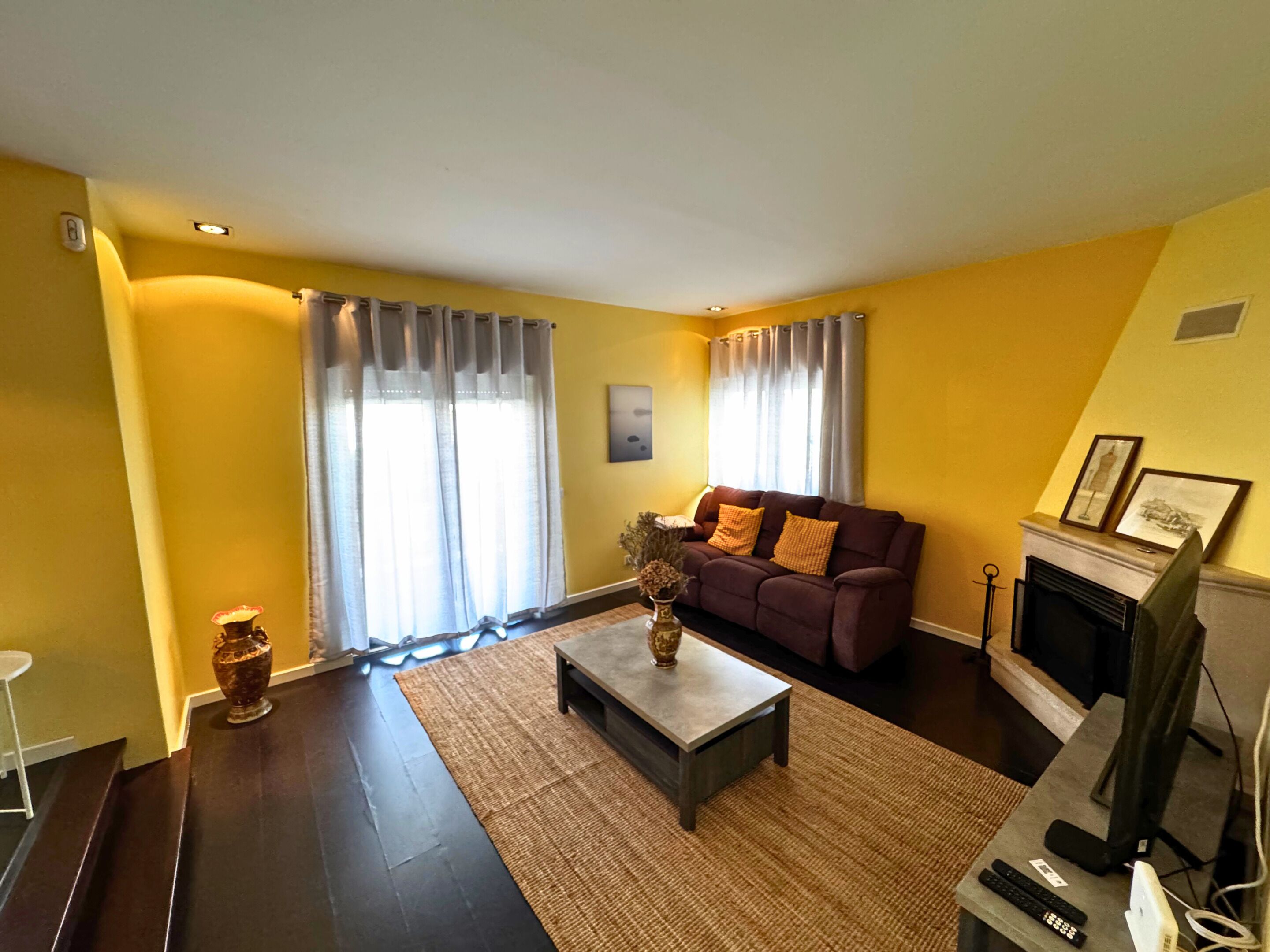 Deluxe-alpehytte - udsigt til have | Lounge