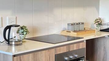 Leilighet, 1 soverom, røyk, terrasse | Innvendig