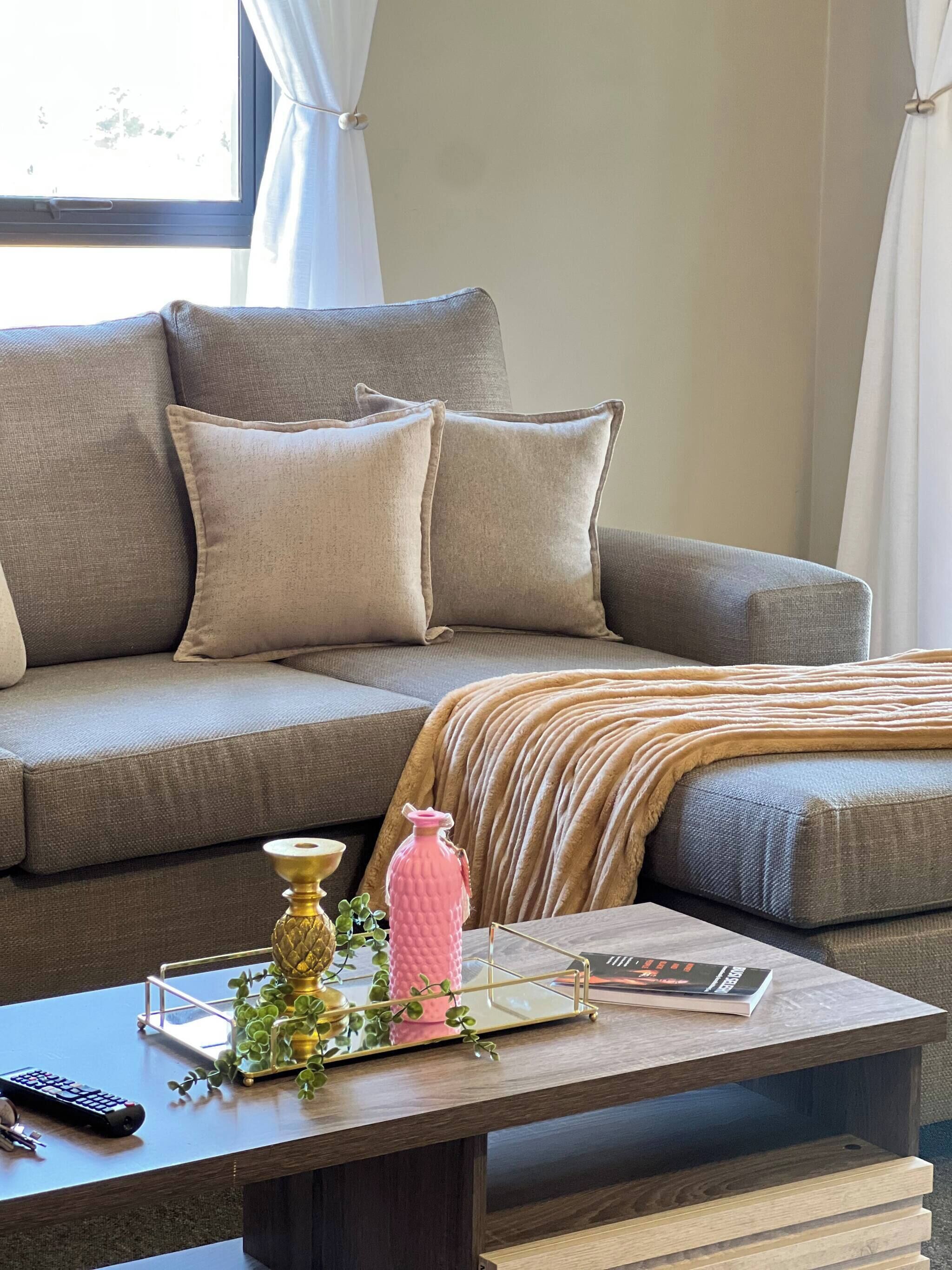 Leilighet, 1 soverom, røyk, terrasse | Oppholdsrom