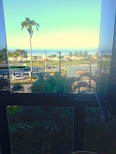 Beachfront property with two oceanfront balconies