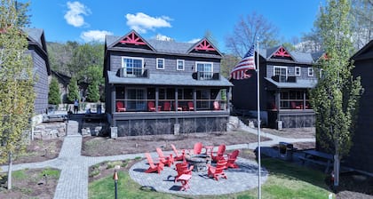 Deluxe Lodge Lakefront On Lake George #8