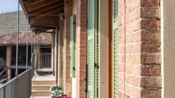 Standard Double Room, Balcony, Courtyard View | Exterior detail