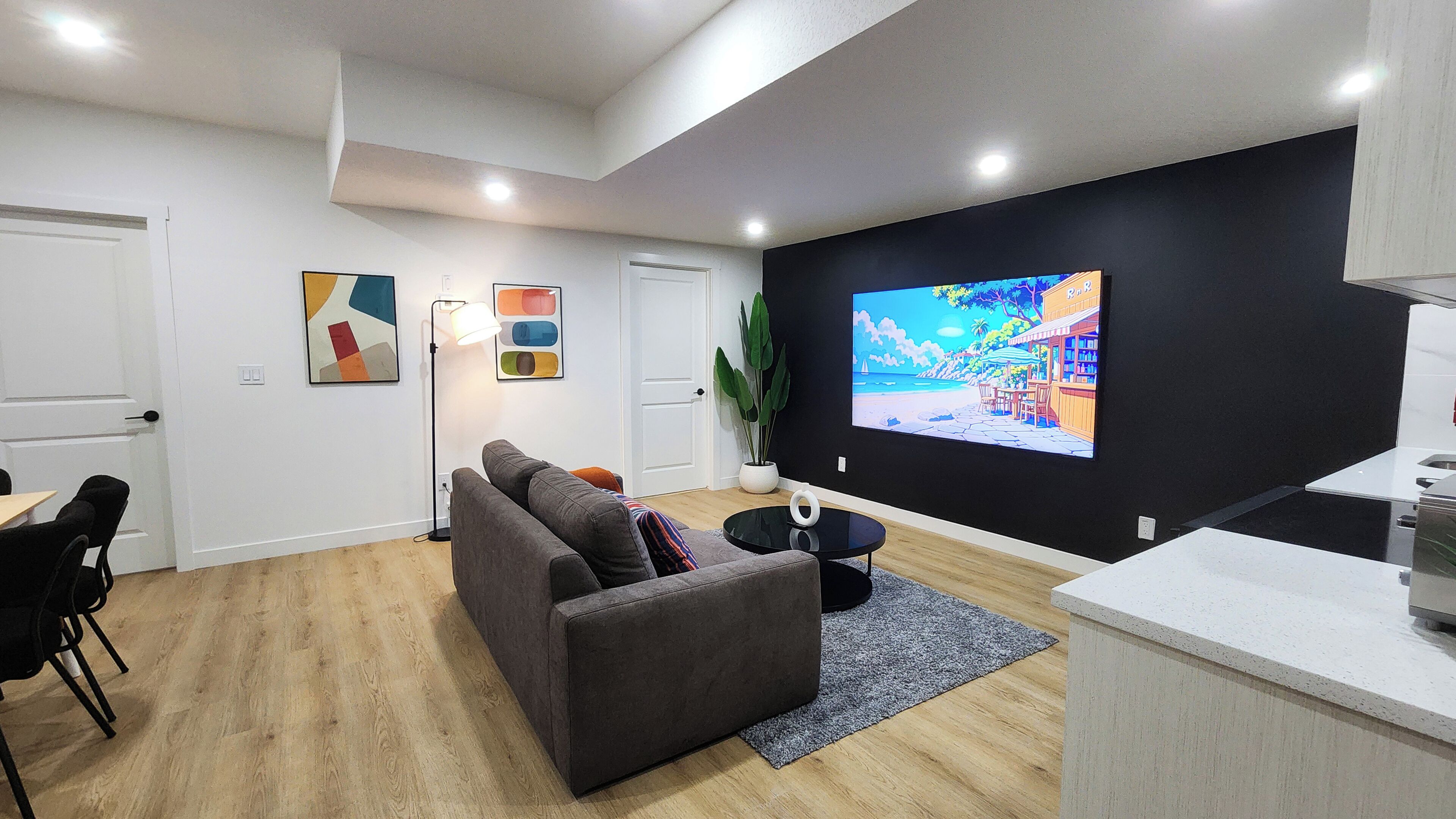 Modern Suite In Seton - King Bed, 85" Tv, Near South Health Campus & Ymca - Calgary