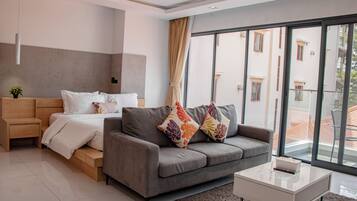 1 bedroom, iron/ironing board, WiFi (free), bed sheets