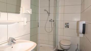 Free toiletries, hair dryer, towels, soap