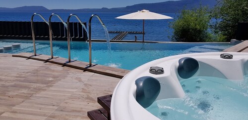 Incredible apartment on the shores of Lake Villarrica!!! fully equipped!!!