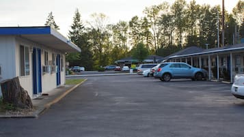 Free self-parking, free valet parking