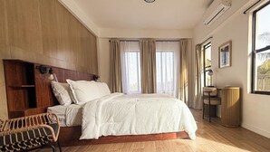 1 多间卧室、熨斗/熨衣板、WiFi、床单