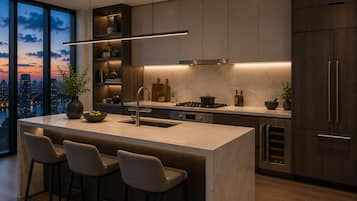Apartment, Garden View | Private kitchen