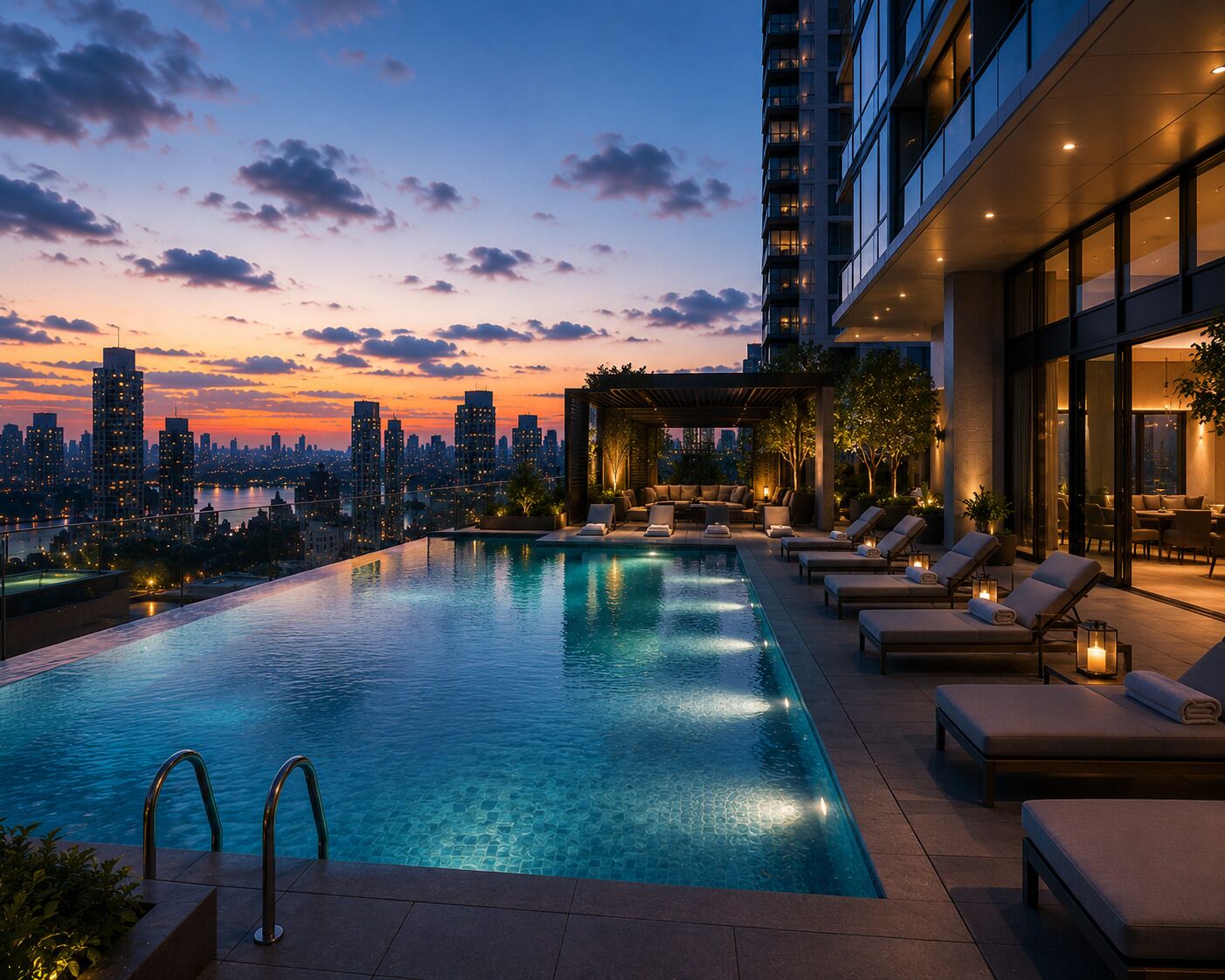 Outdoor pool
