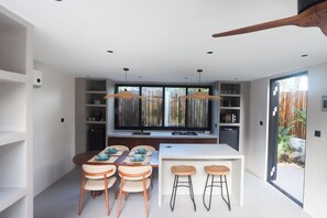 Luxury Villa, Pool View | Private kitchen | Electric kettle, toaster - Alma Villas (San Juan)