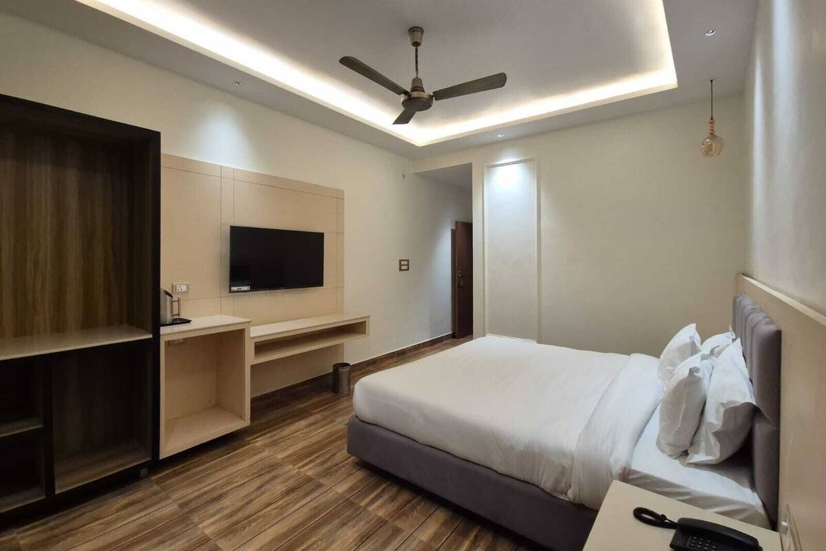 Phòng đôi Deluxe, quang cảnh thành phố | Nệm cao su hoạt tính (memory foam) 