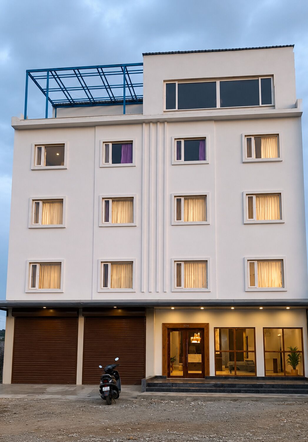 Exterior detail