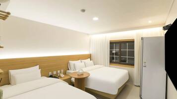 Chambre Deluxe avec lits jumeaux, vue ville | Wi-Fi gratuit