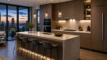 Apartment, Mountain View | Private kitchen
