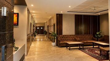 Sala de estar en el lobby