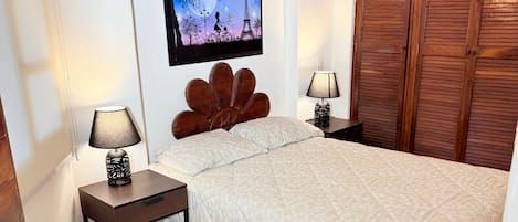 2 habitaciones, internet y ropa de cama