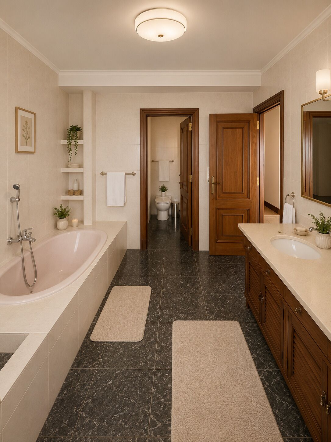 Deluxe Twin Room, Non Smoking, Balcony (ROOM 5) | Bathroom | Bathtub, hair dryer, towels, soap