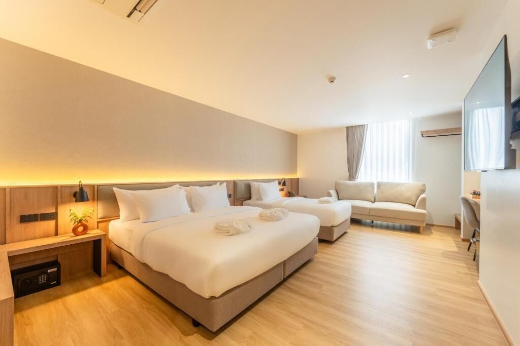 Deluxe Triple Room | Peti besi dalam bilik, Wi-fi percuma 