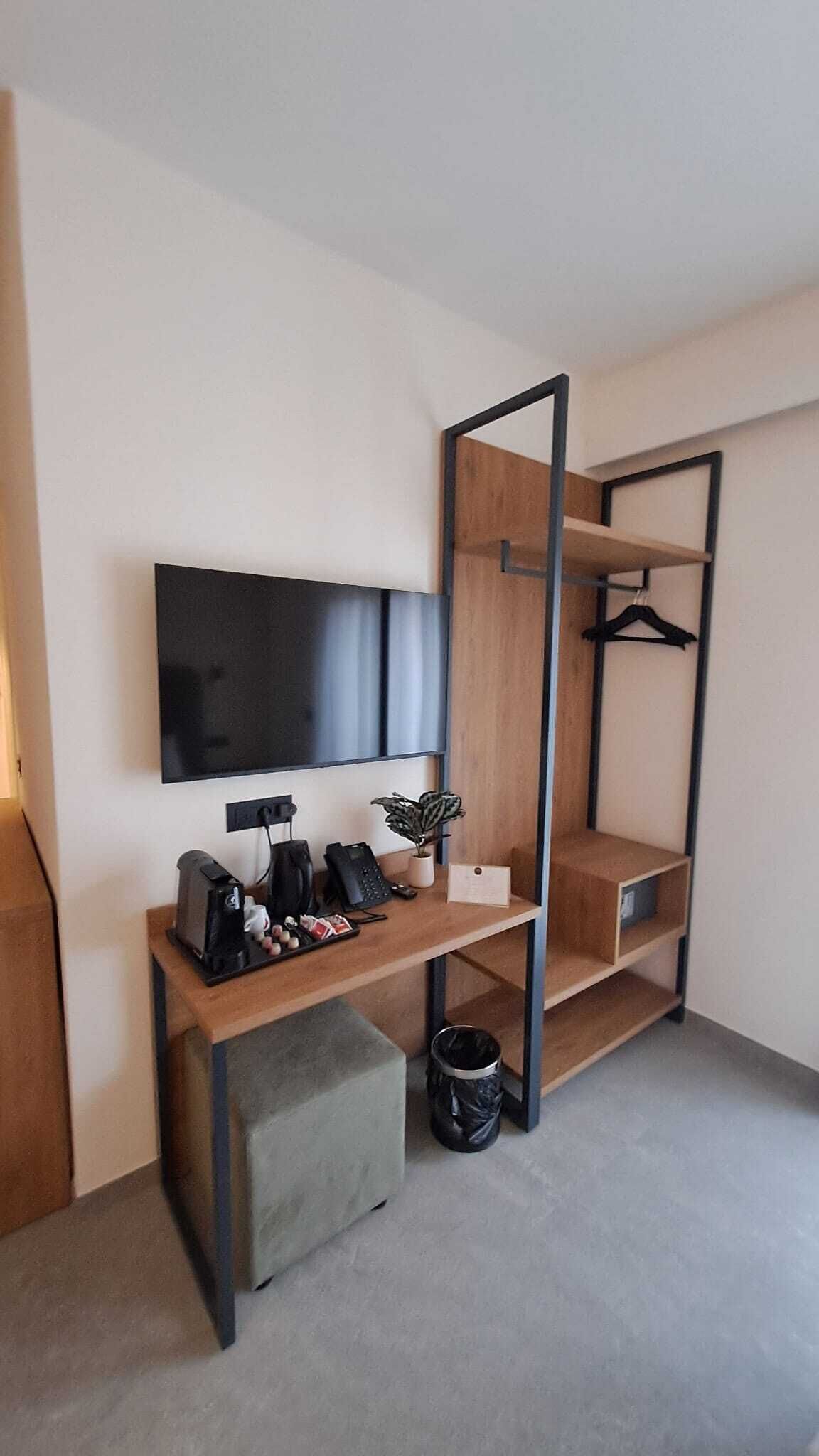 Estúdio standard, vista para a cidade | Roupas de cama premium, edredons de pluma, cofres nos quartos