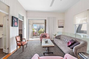 Front of property - Luxe Inner-city Home With City Views! ~ Teneriffe (Brisbane)