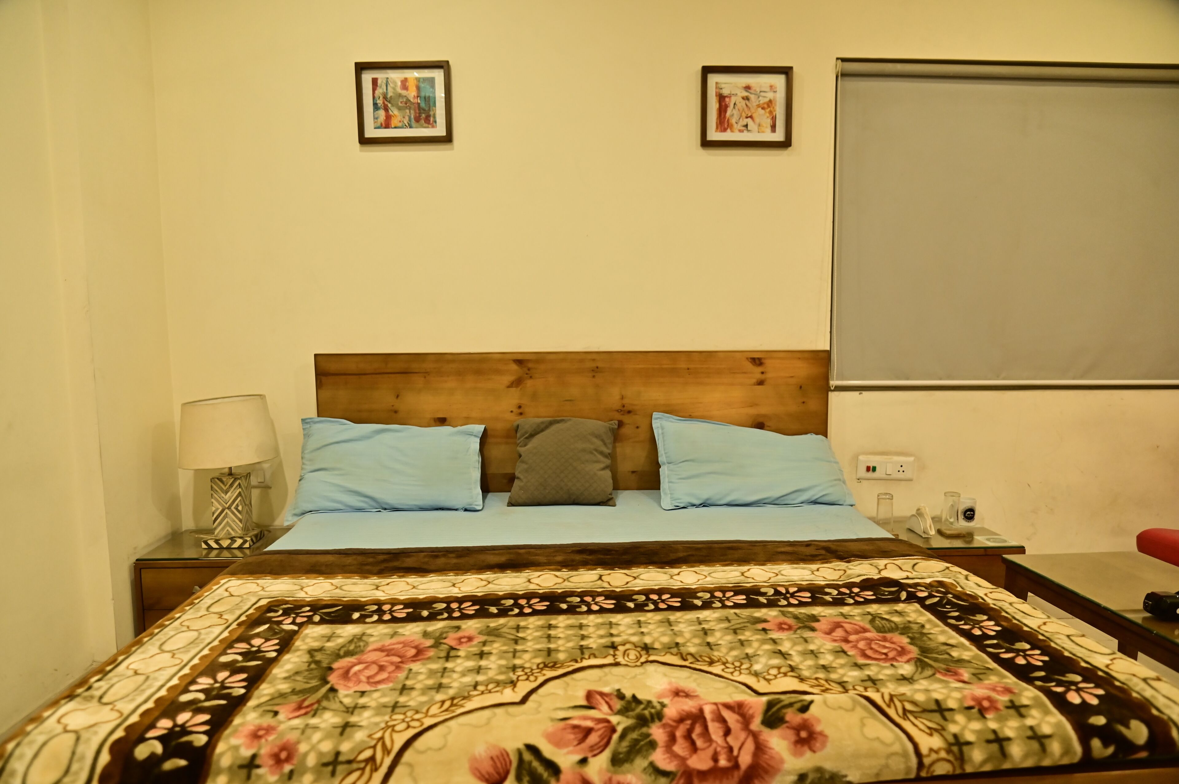 Deluxe Double Room, City View | Desk, laptop workspace, iron/ironing board, free WiFi