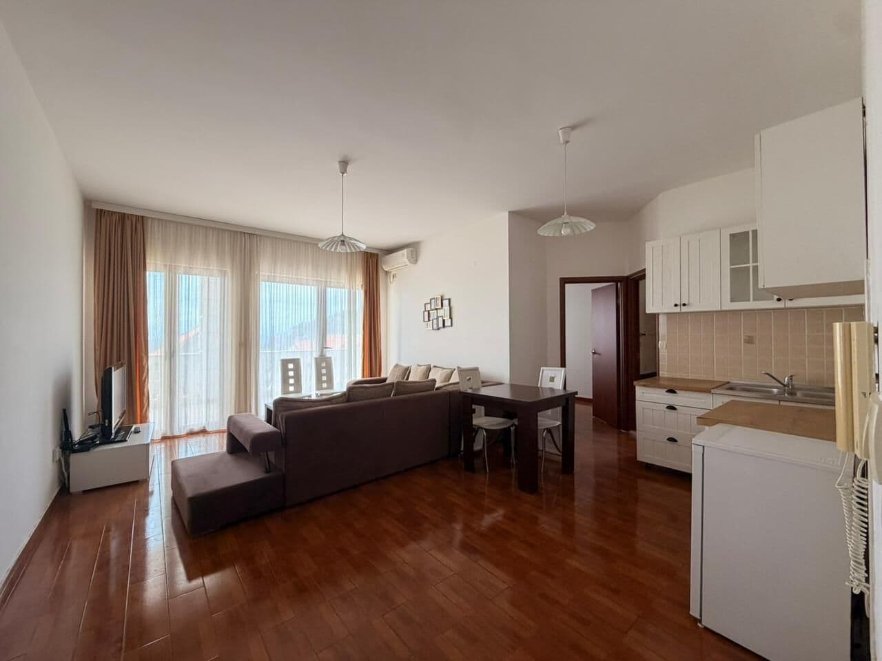 Appartement Supérieur, vue partielle sur la mer | Coin séjour