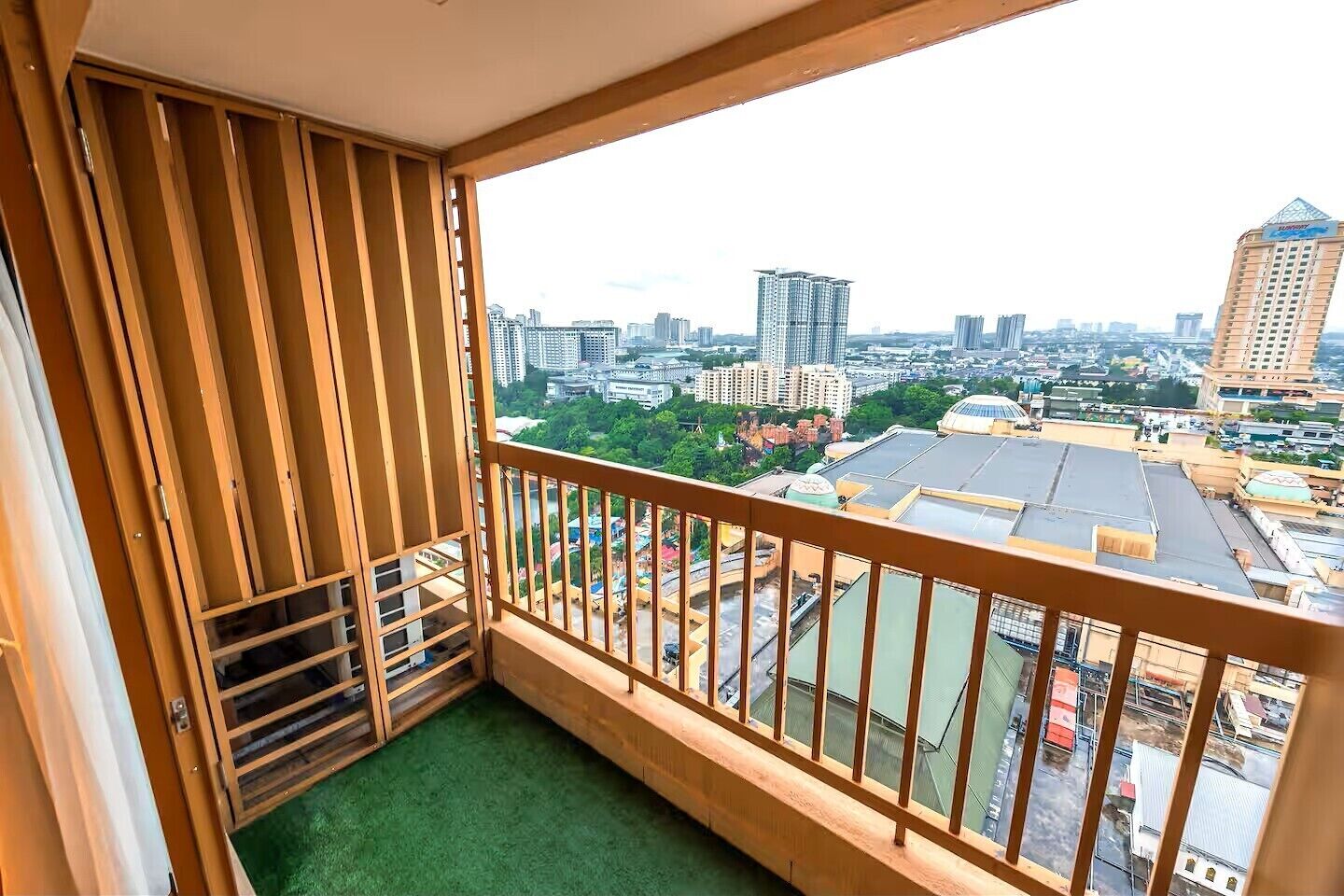 豪華開放式客房, 城市景 | 陽台