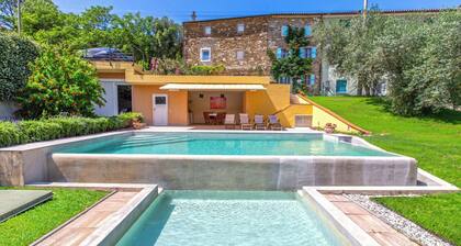Fantastic stone villa in the Dragonja Valley - perfect family vacation with pool & dog
