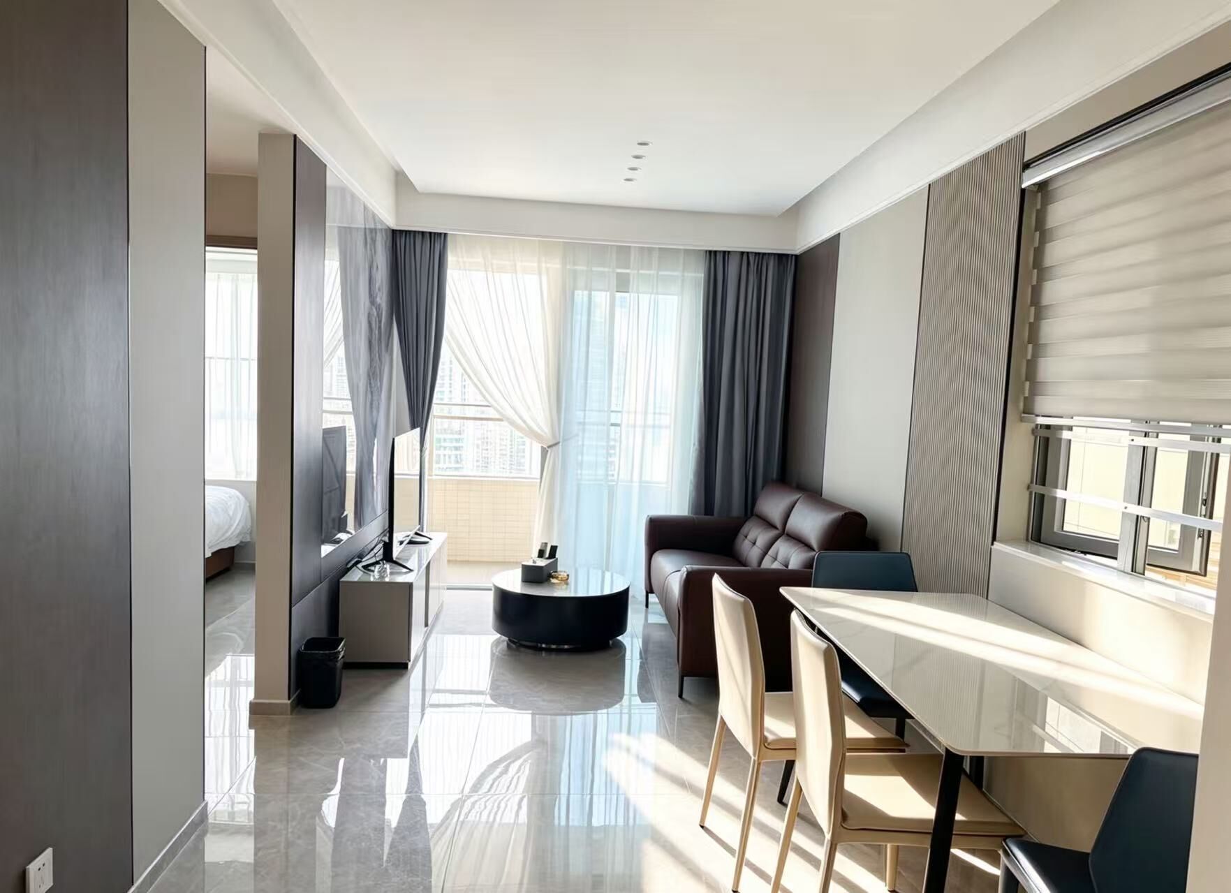 Suite familiare, 3 camere da letto, balcone, vista città | Interni