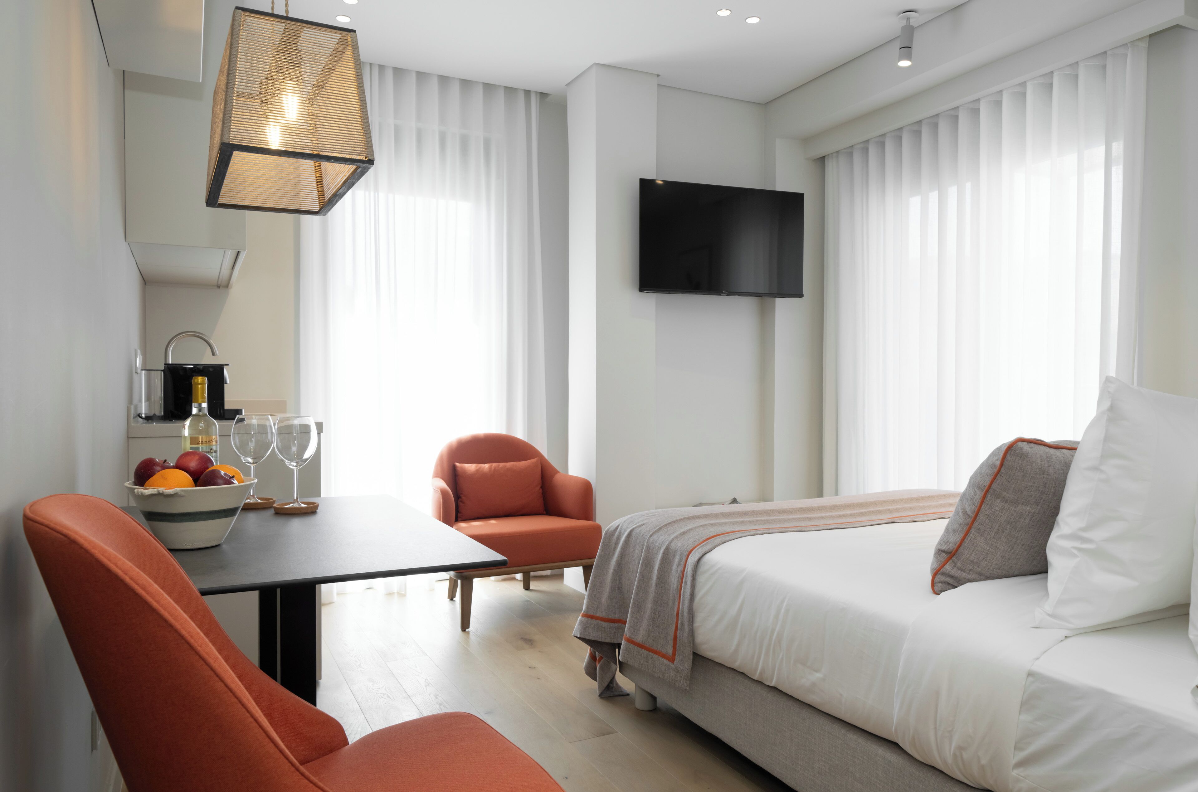 Deluxe-Studiosuite, Balkon, Stadtblick