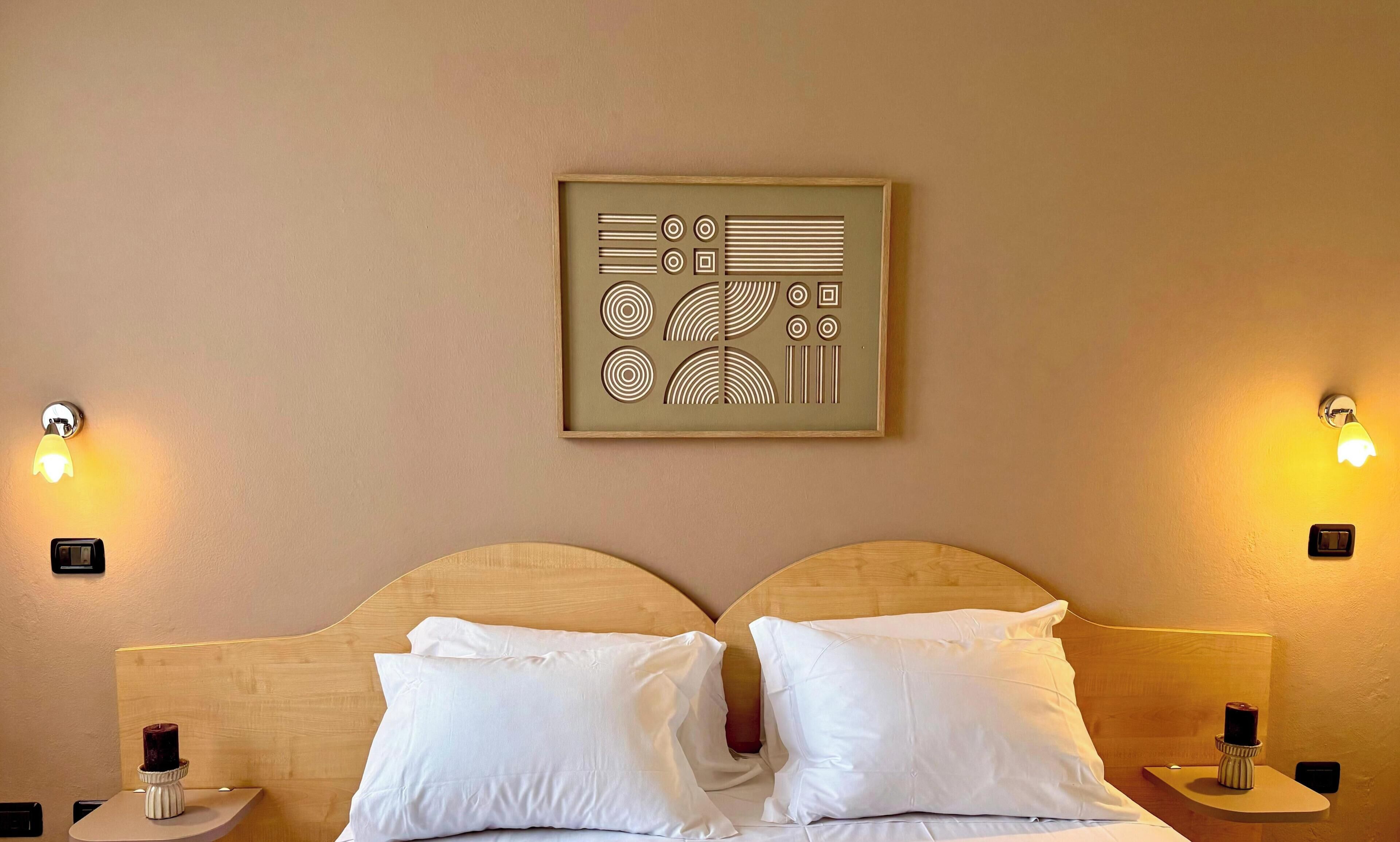 Standard Double or Twin Room, City View | In-room safe, desk, laptop workspace, blackout drapes