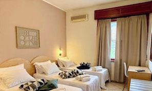 Standard Triple Room, Hill View | In-room safe, desk, laptop workspace, blackout drapes - HOTEL IL MULINO (Casalgrande)