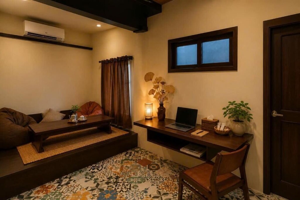 Apartamento superluxo, 1 quarto, suíte | Área de estar