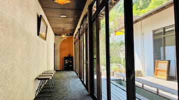 Basic Shared Dormitory, Courtyard View | Living area