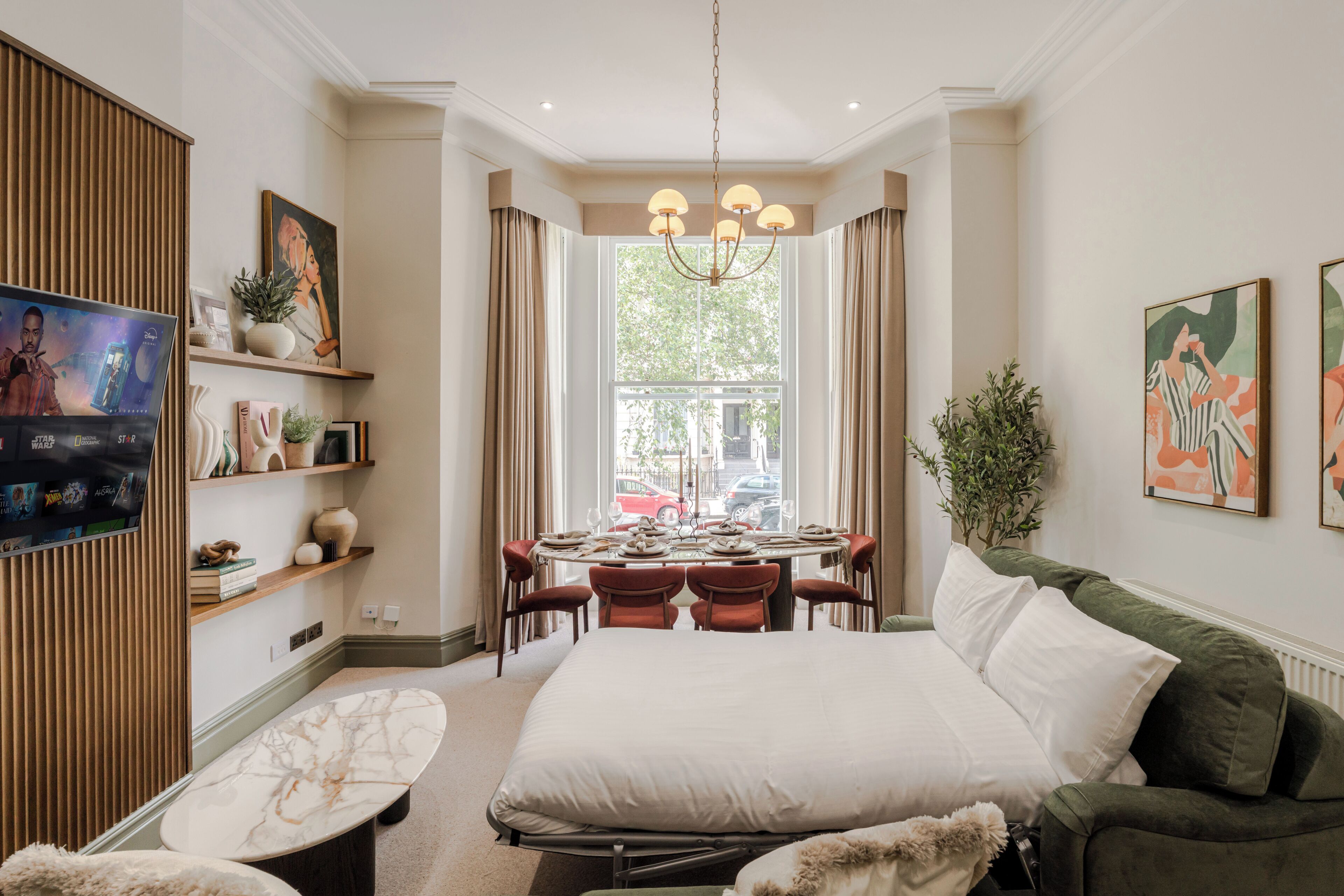 Family Apartment, Courtyard View | Interior