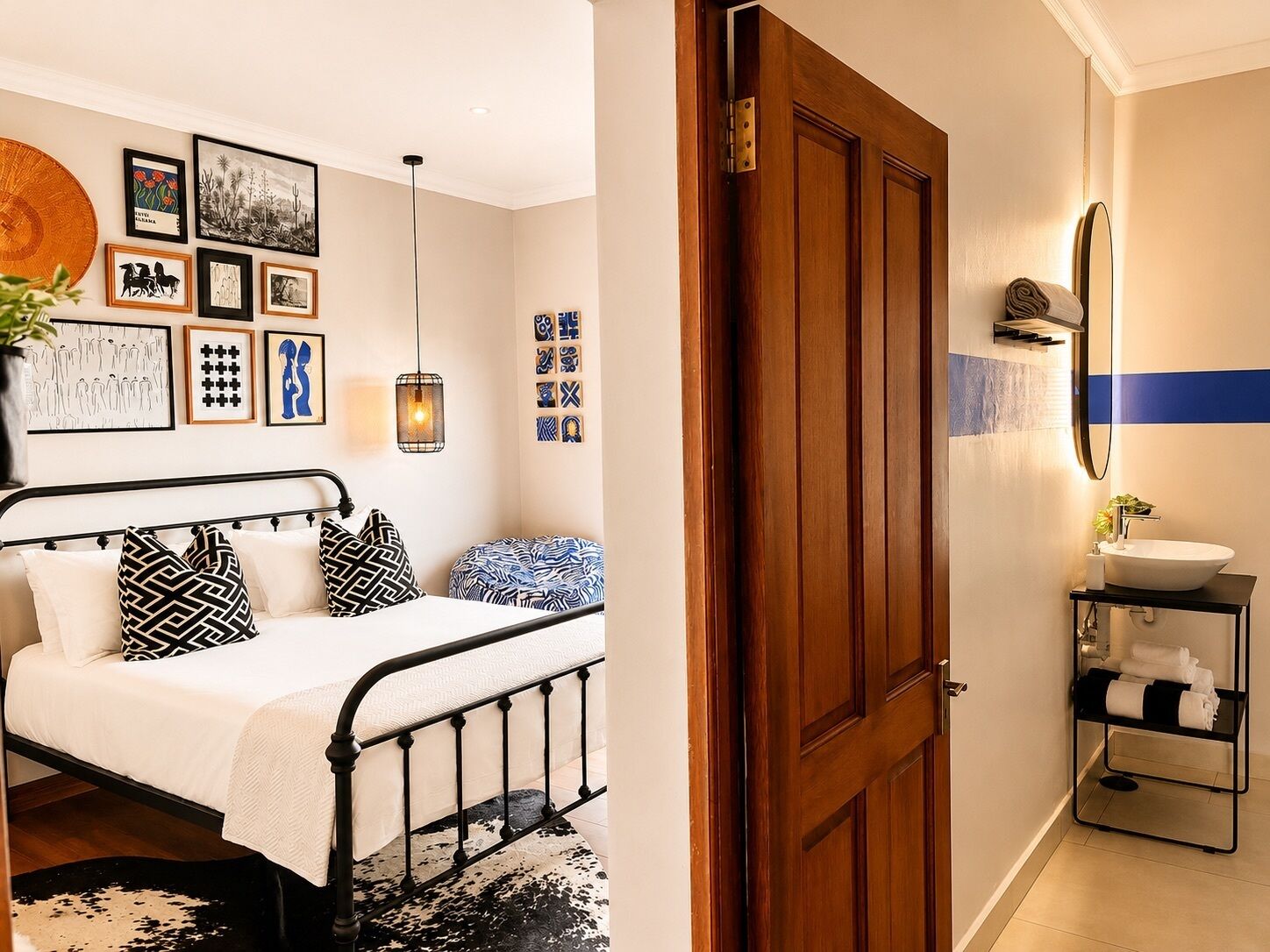 Habitación básica doble, vistas al mar | Wifi gratis