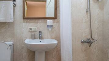 Towels, soap, toilet paper