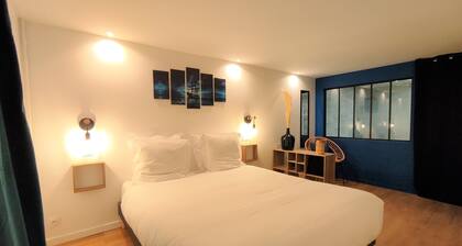 4* townhouse in Vichy, private spa