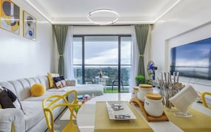 Deluxe-Apartment | Wohnbereich