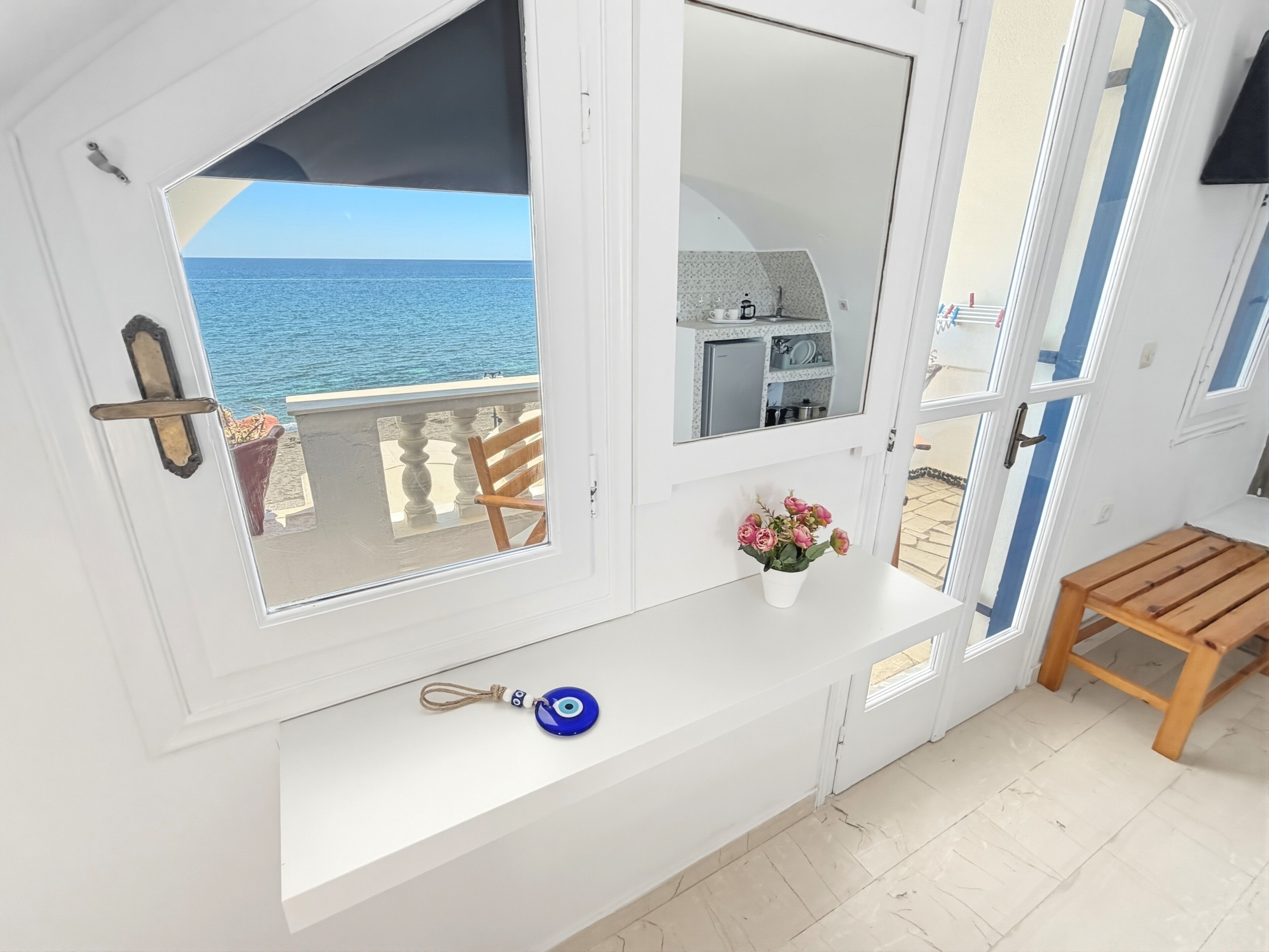 Sea View Dome with Balcony | Caja de seguridad en la habitación y insonorización 