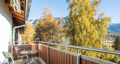 Angenehme Wohnung für 4 Leute mit W-LAN, TV, Balkon und Panoramablick