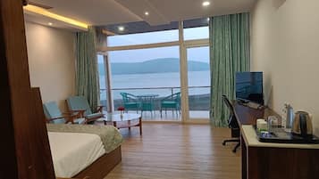 Superior Cottage, Balcony, River View | In-room safe, desk, laptop workspace, free WiFi