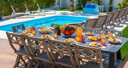 Elegant Villa w/ Heatable Pool and BBQ