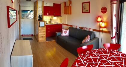 Renovated T2 apartment at the foot of the Pla d'Adet slopes