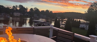 Family-Friendly Highland Lake Waterfront w/ Private Dock & Shallow Walk-In — 5BR