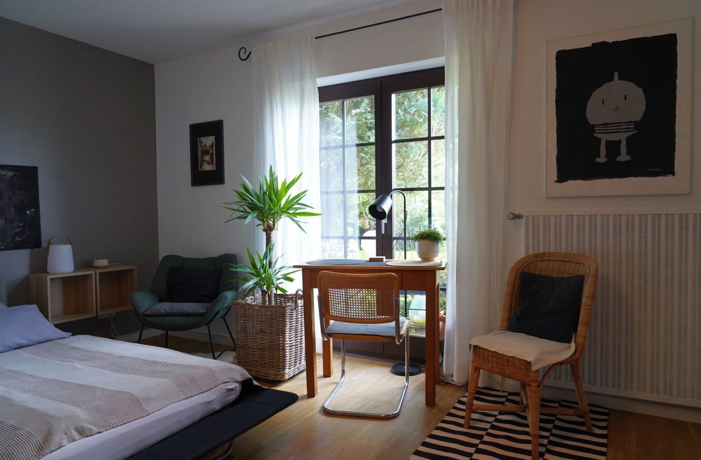 1 habitación, wifi, ropa de cama y acceso para silla de ruedas 