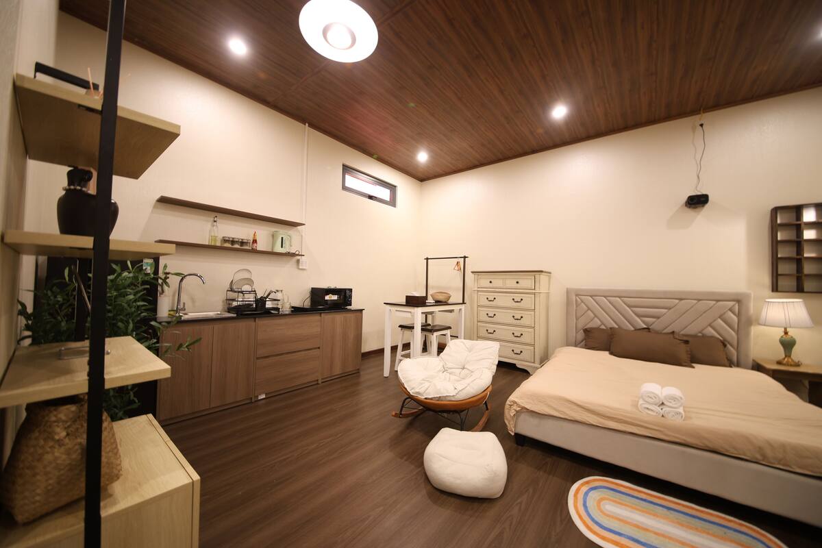 Gallery appartement | Een minibar, gratis wifi, beddengoed