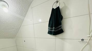 Shower, toilet paper